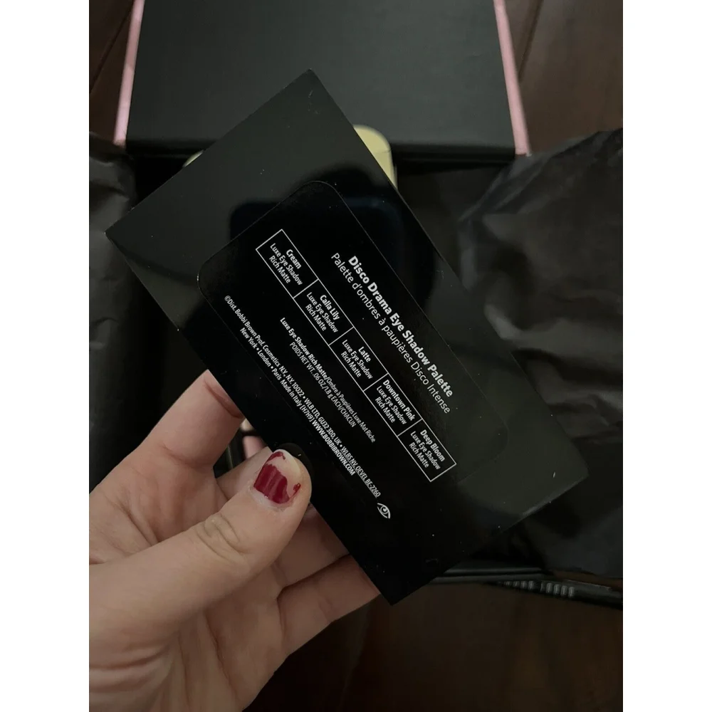 Bobbi Brown Disco Drama Eye Shadow Palette + Gel Eyeliner Set Limited Xmas 2023